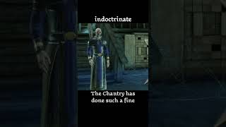indoctrinate — Dragon age : Origins dialogue scene