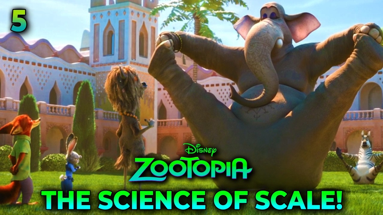 Inside the Making of Zootopia — The Science of Scale! Part 5