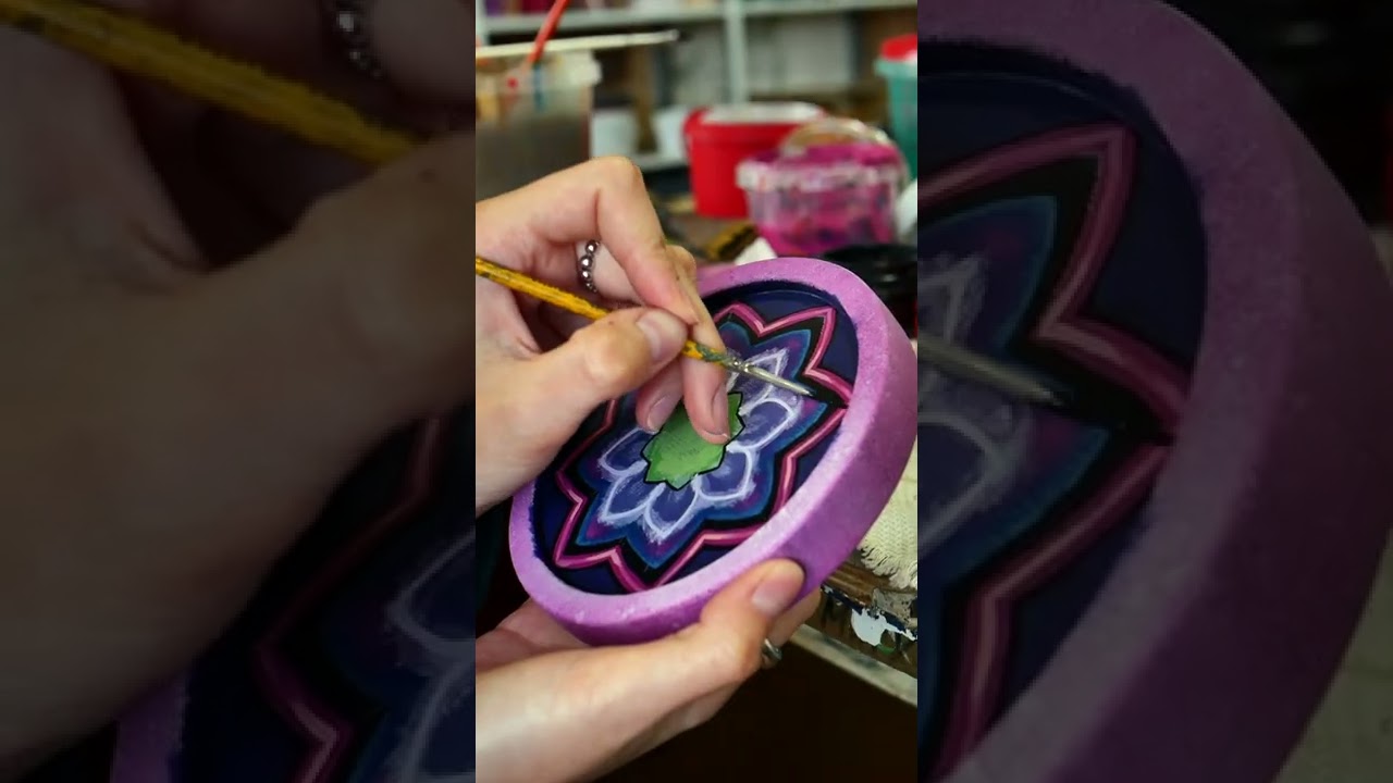 Painting props from "Witch" escape room