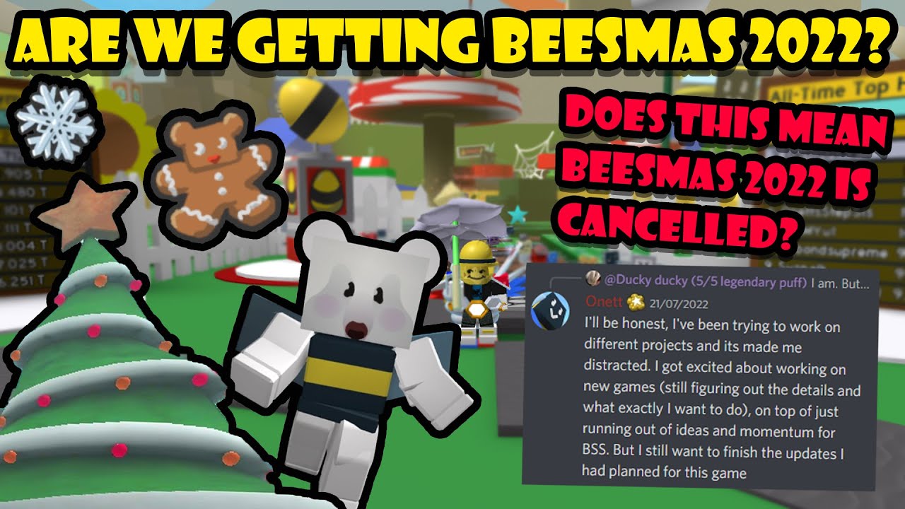 Are We Getting BEESMAS 2022 Bee Swarm Simulator YouTube