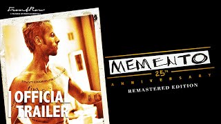 Christopher Nolan's MEMENTO 25th Anniversary Re-Release | Official Trailer | In Cinemas now