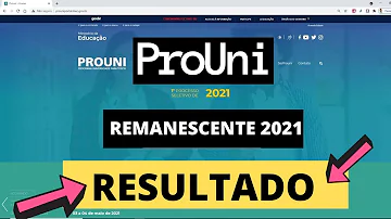 Quando sai às vagas remanescentes do ProUni 2021?