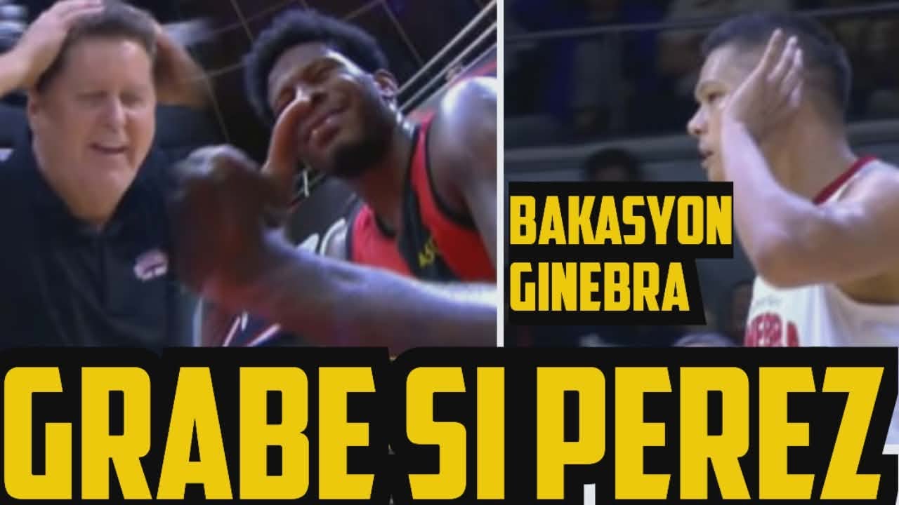 GRABE CJ PEREZ GINEBRA PUMALAG PARIN HANGGANG DULO | GINEBRA VS SMB HIGHLIGHTS