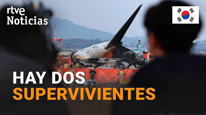 COREA DEL SUR: MUEREN 179 PERSONAS tras ESTRELLARSE un AVIÓN en el AEROPUERTO de MUAN | RTVE