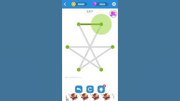 One Line Puzzle Level 7