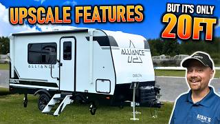 ONLY 20ft total with Dual Axle Features! 2027 Alliance Delta RB152 Travel Trailer
