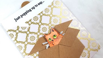 Cat in the Box: Surprise Slider Card Tutorial