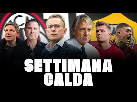 Video ECCO IL MANCIO! JUVE, I TEMPI PER IL COLPO! RANGNICK, GLASNER E GIORNI DEL MILAN. DOVBYK: È FINITA