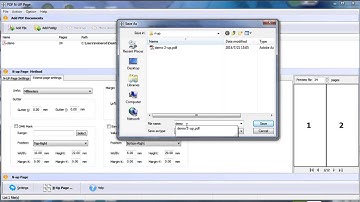pdf imposition software  impose pdf pages into one pdf