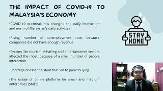 MPE G7 COVID 19 IMPACTS ON MALAYSIA ECONOMY