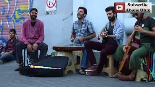 Grup Kara Güneş - Eman Dilo 2015 Taksim İstiklal Caddesi