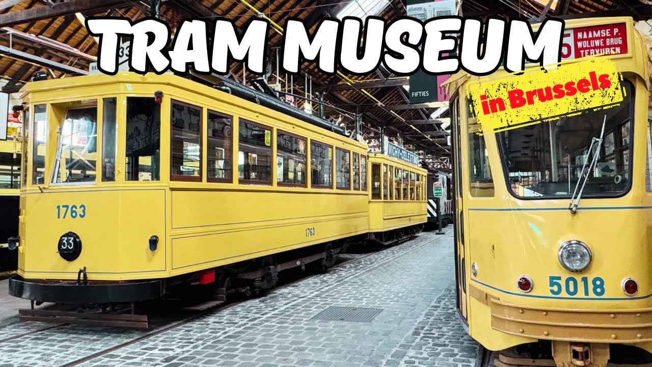 Tram Museum | Best in Brussels #tram #trammuseum