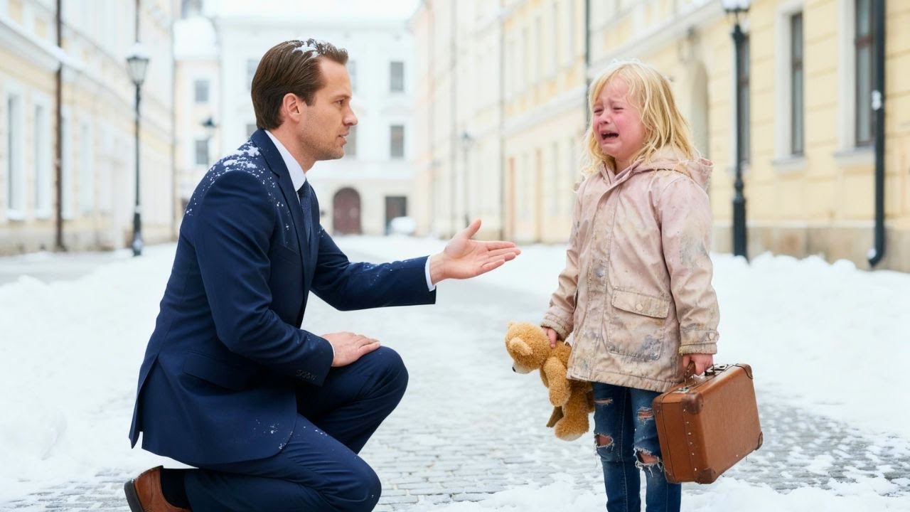 A Little Girl Left Alone in the Snow — One Look From a Millionaire CEO Changed Everything