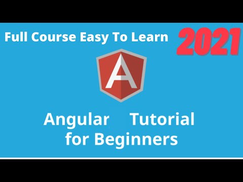 Angular Full Course for Beginners (2021)-Angular for Java Tutorial - Spring Boot Application LEC #08