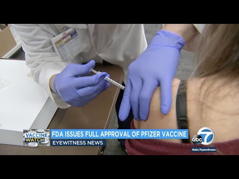 Vaccine Mandates Move Ahead After F.D.A. Approval of Pfizer Shot