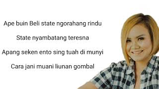 Dek Ulik - Bedak Uli Bali ( lirik )