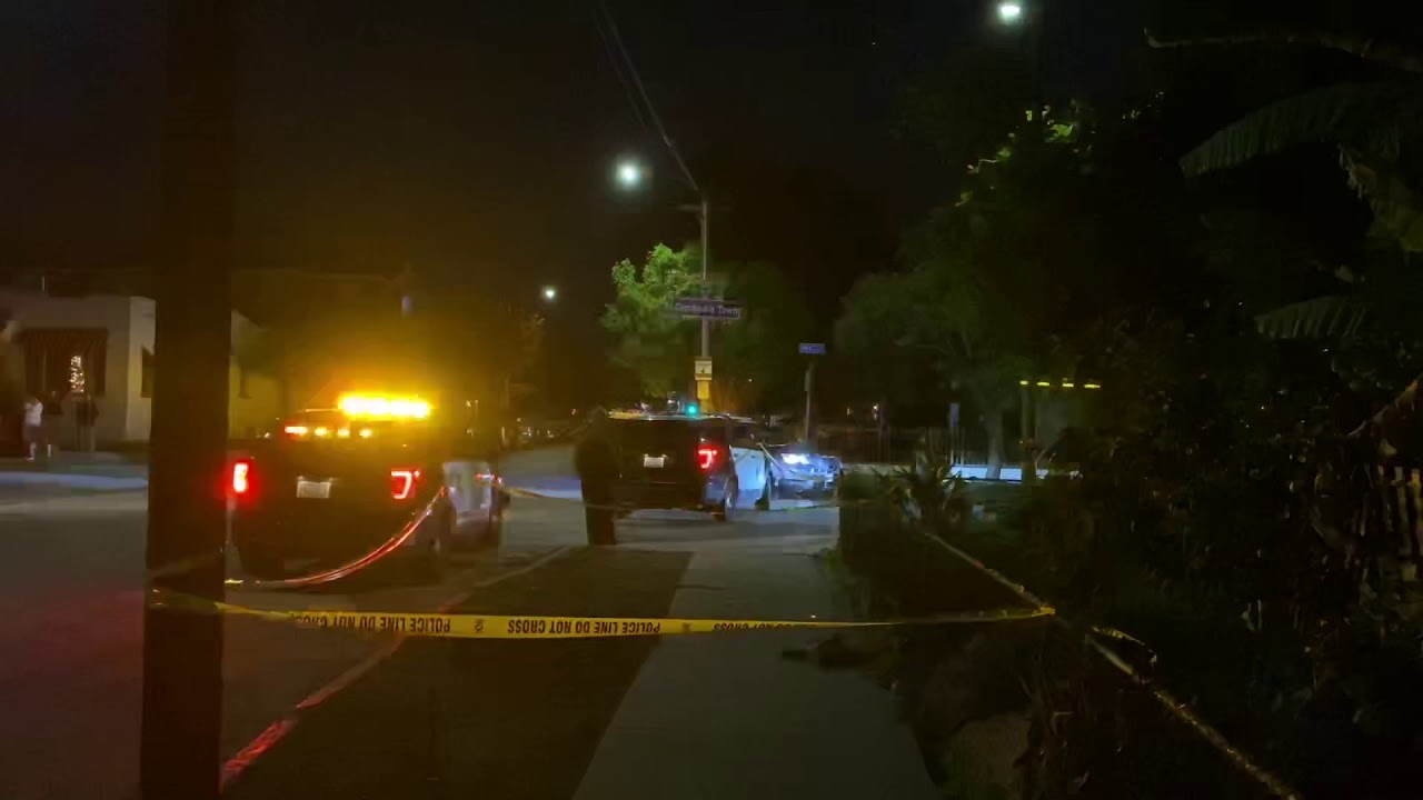 Double shooting near 14th and Raymond in Long Beach - YouTube