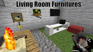 [Review] Minecraft Command Block Living Room Furnitures ของตกแต่งบ้านสุดเจ๋งโดยไม่ใช่ม็อด