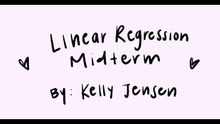 Linear Regression Midterm Video Net Worth