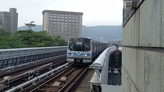 臺北捷運103車次C381型電聯車(505/506)北投站進站 | 2023.2.19 | Taipei Metro | 粘粘的鐵道攝影