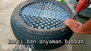 Kursi ban anyaman bisban