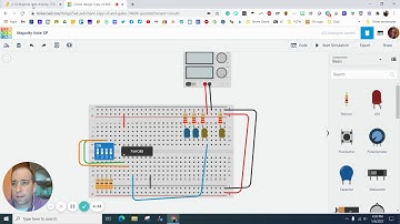 Majority Vote using TinkerCad Part 1