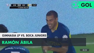 Ramón Ábila (1-2) Gimnasia LP vs Boca Juniors | Fecha 25 - Superliga Argentina 2017/2018