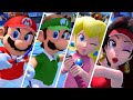 Mario Tennis Aces - All Character Entrances (DLC Included)