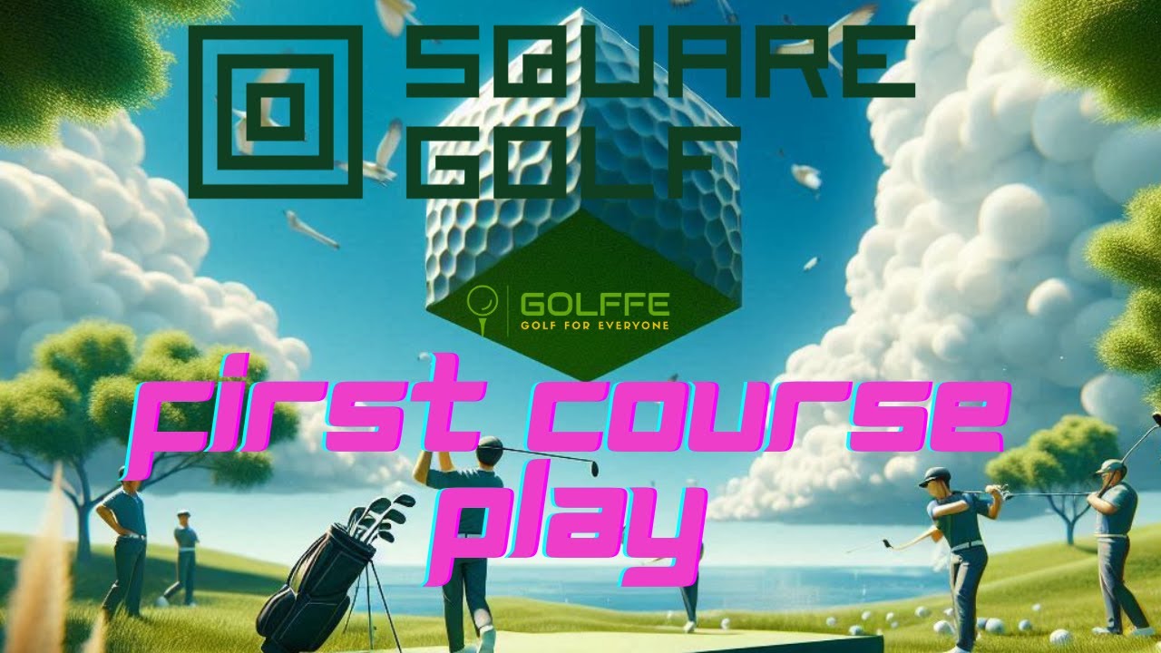 Golffe Plays Square Golf Launch Monitor, Midtown GC - YouTube