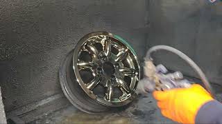 Hydrochome Mini Wheel (Minilite) - From a Classic Austin Mini Clubman