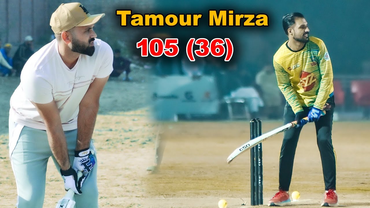 Tamour Mirza vs Nasir Pahtan 105 Runs Need 36 Balls Wawo What Match in The Cricket