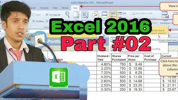 Microsoft Excel Tutorial in Urdu | Part 2/3 | Excel Full Course/Hindi