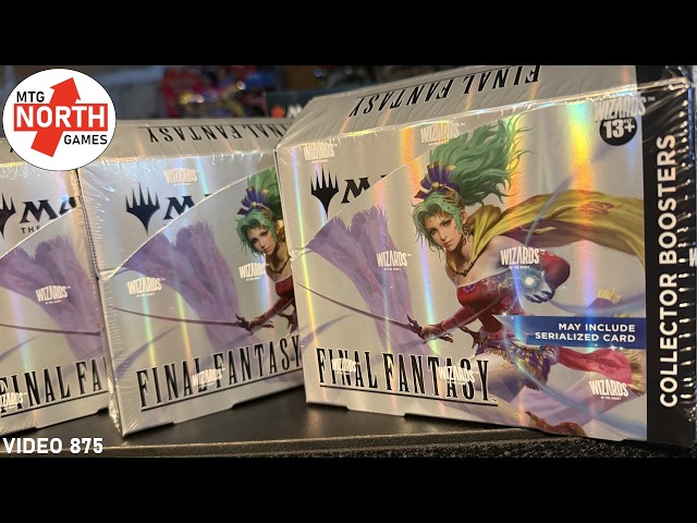 Pricing 3 Final Fantasy Collector Boxes! High End Singles Off