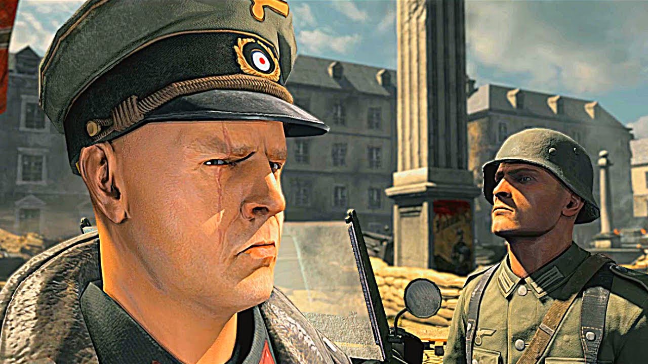Sniper Elite V2 Remastered - Escape from the German Soldiers Scene