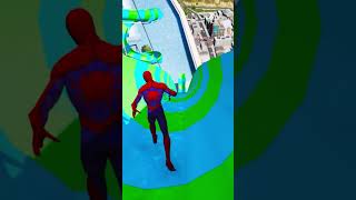 GTA 5 Spiderman Epic Jumps Compilation(GTA V Fails Funny Moments)