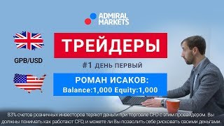 Трейдеры: Исаков #1. Отложенный ордер на GBP/USD. Как рассчитать объем позиции?