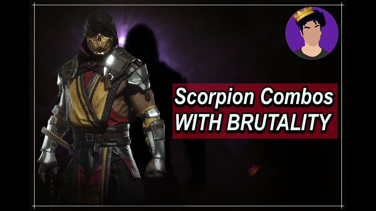 Mortal Kombat 11 Scorpions BEST combos WITH Brutality in game! YouTube