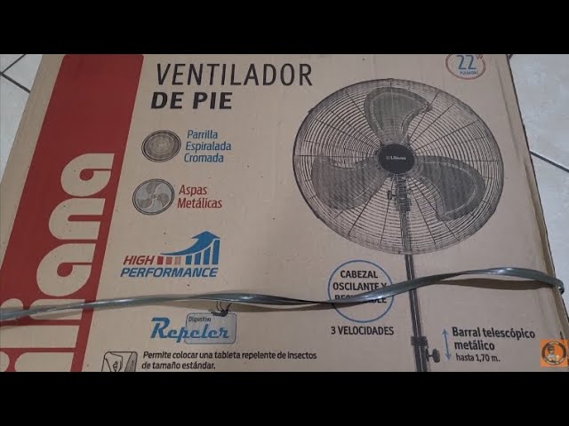 Ventilador de Pared Industrial  Liliana - Electrodomésticos para tu vida