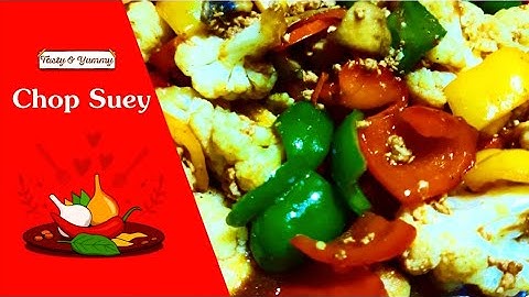 炒杂碎 | CHICKEN CHOP SUEY (WITH AN EASY STIR-FRY SAUCE)