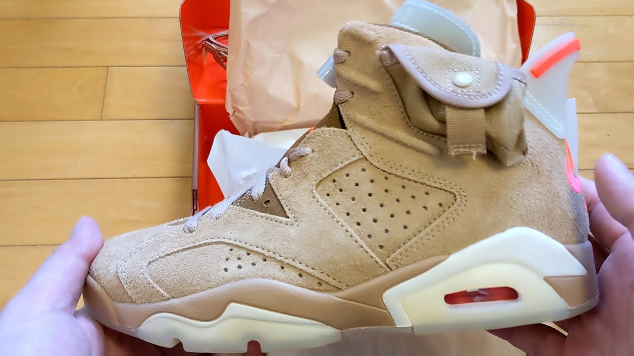 beige jordan 6s