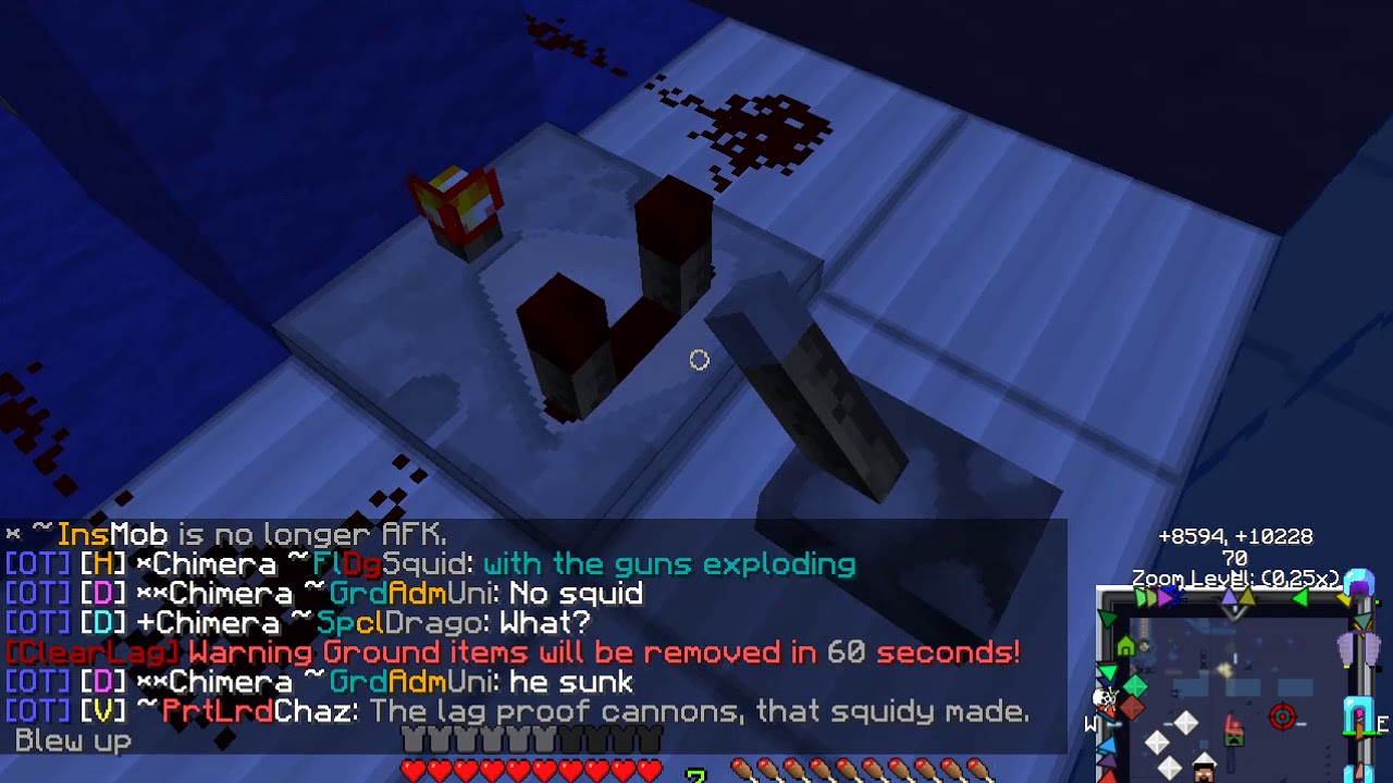 Airship Pirates Chaz's Failed Assault Attempt [Minecraft]