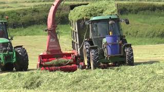 Silage 23' Classic JD 2850 & RARE JF Westmac DRAG lifting 24th May 2023