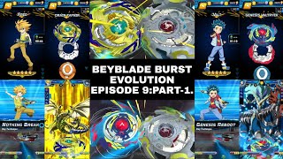 Beyblade Burst Evolution Episode 9|Alter Cognite! The Shape Shifter!| Beyblade Burst Rivals|Part-1|
