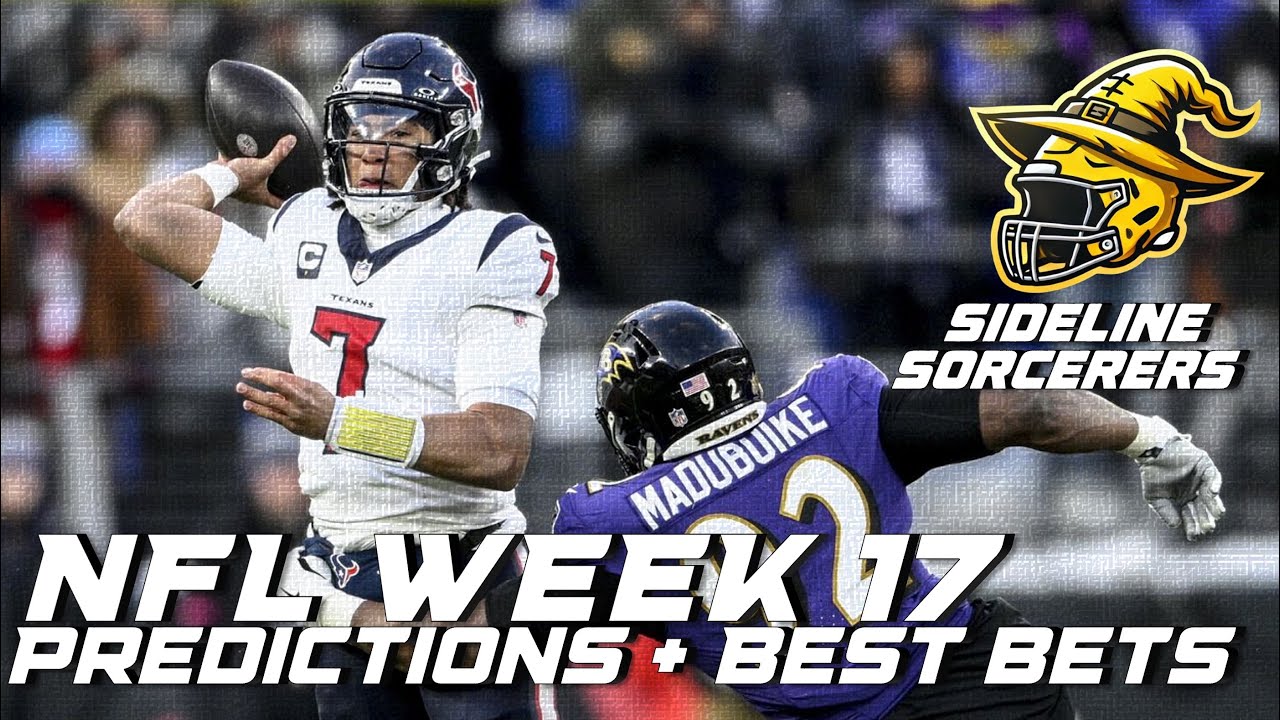 NFL Week 17 Best Bets & Predictions - Chiefs-Steelers, Ravens-Texans ...