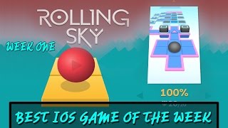 IOS Game of the Week - Rolling Sky | WEEK #1 | 2016