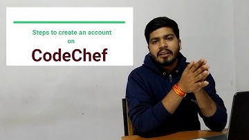 How to create account on Codechef platform?
