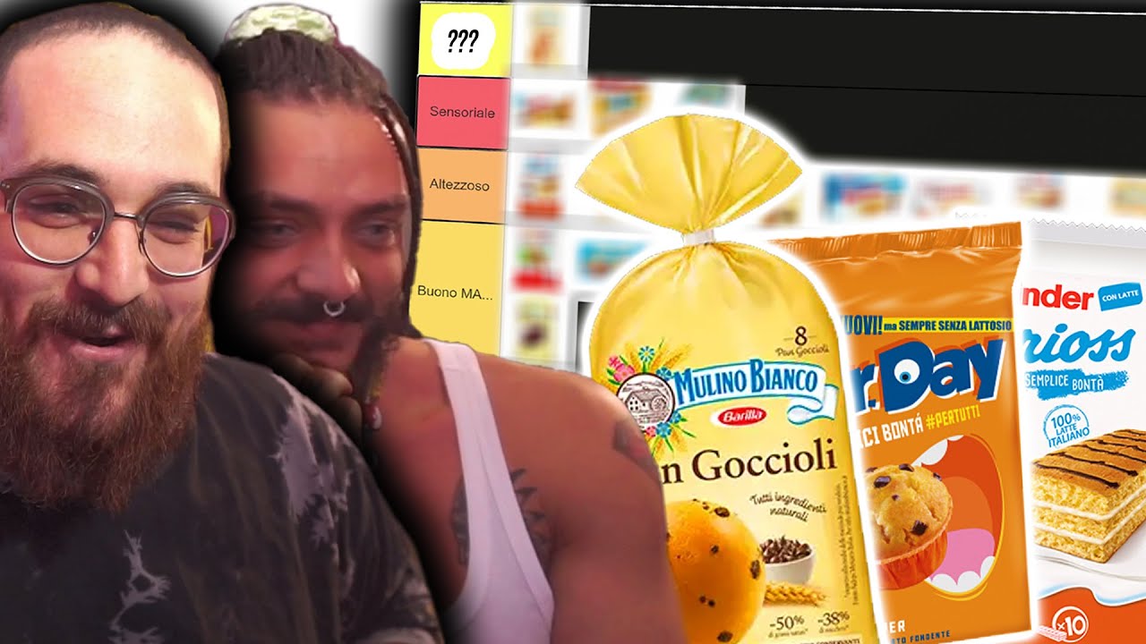 Marco & Marra : 🥐Tier List Merendine 🥐