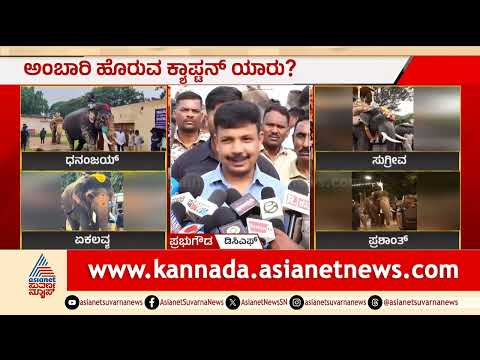 Mysuru Dasara Elephant: 750 ಕೆಜಿ ಚಿನ್ನದ ಅಂಬಾರಿ ಹೊರಲಿರುವ ಹೊಸ ಆನೆ ಯಾರು? | Suvaran News