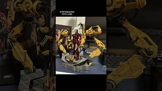 1/10-suit-up gantry with Iron Man Mk4 Zd Toys #shorts