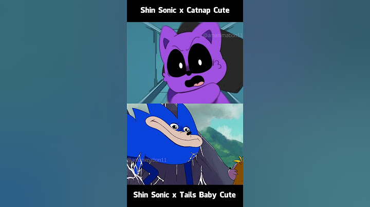 SHIN SONIC x TAILS SO BABY Cute story?! (The Sonic Tapes Animation)